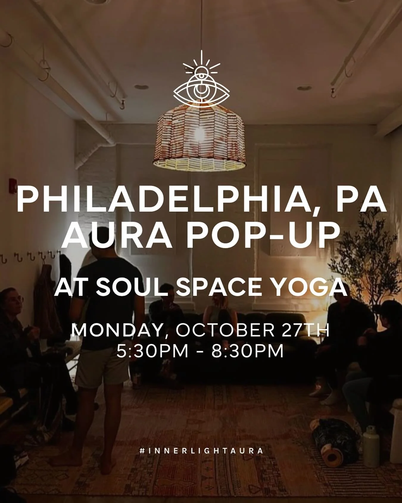 Step into your energy field, Philly 🌈
We&rsquo;re popping up at @soulspace.yoga.phl on Monday, October 27th from 5:30&ndash;8:30 PM for an evening of aura photography, connection, and self-discovery.
Come see your inner light captured in color ✨
