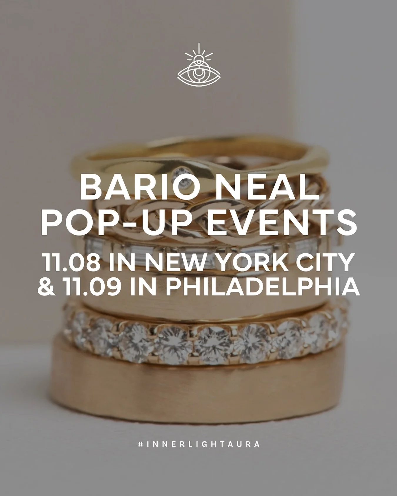 We&rsquo;re excited to be teaming up with @bario_neal for their Holiday Wishlist Events in Brooklyn and Philadelphia!

Join us for an afternoon filled with light, laughter, and connection featuring:
🌈 Aura photography by us!
💍 A preview of Bario Ne