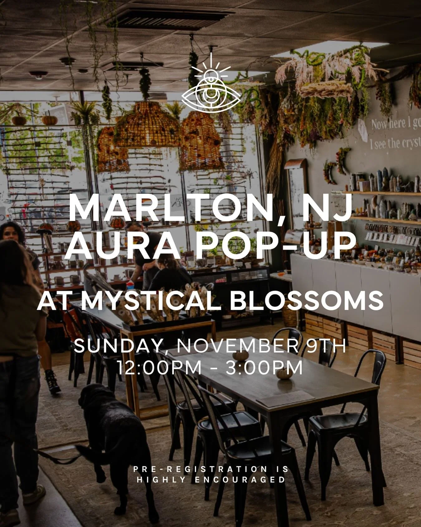 Step into your energy 🌈 Join us for an Aura Pop-Up at @mysticalblossoms in Marlton, NJ &mdash; Sunday, November 9th from 12&ndash;3 PM. Discover the colors of your aura and what they reveal about your energy, emotions, and inner balance.
✨ Pre-regis
