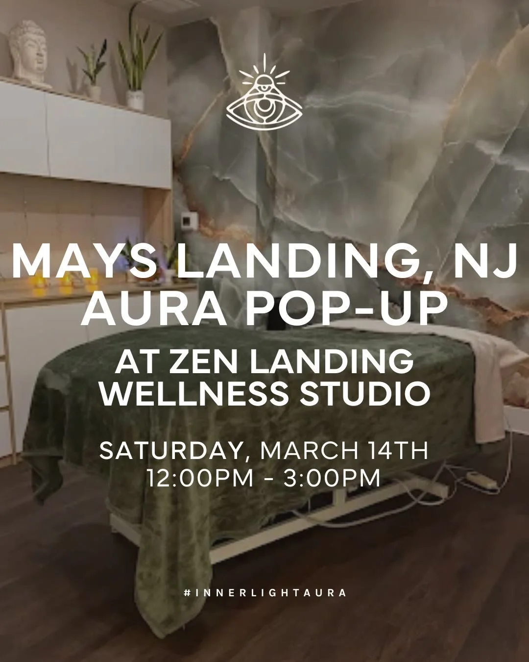 Step into your energy.
See your colors.
Feel your light. ✨

Inner Light Aura is popping up at @zenlandingwellness in Mays Landing, NJ
Saturday, March 14th | 12&ndash;3PM

Come experience the magic 💫 

Come discover your aura, capture your energy, an