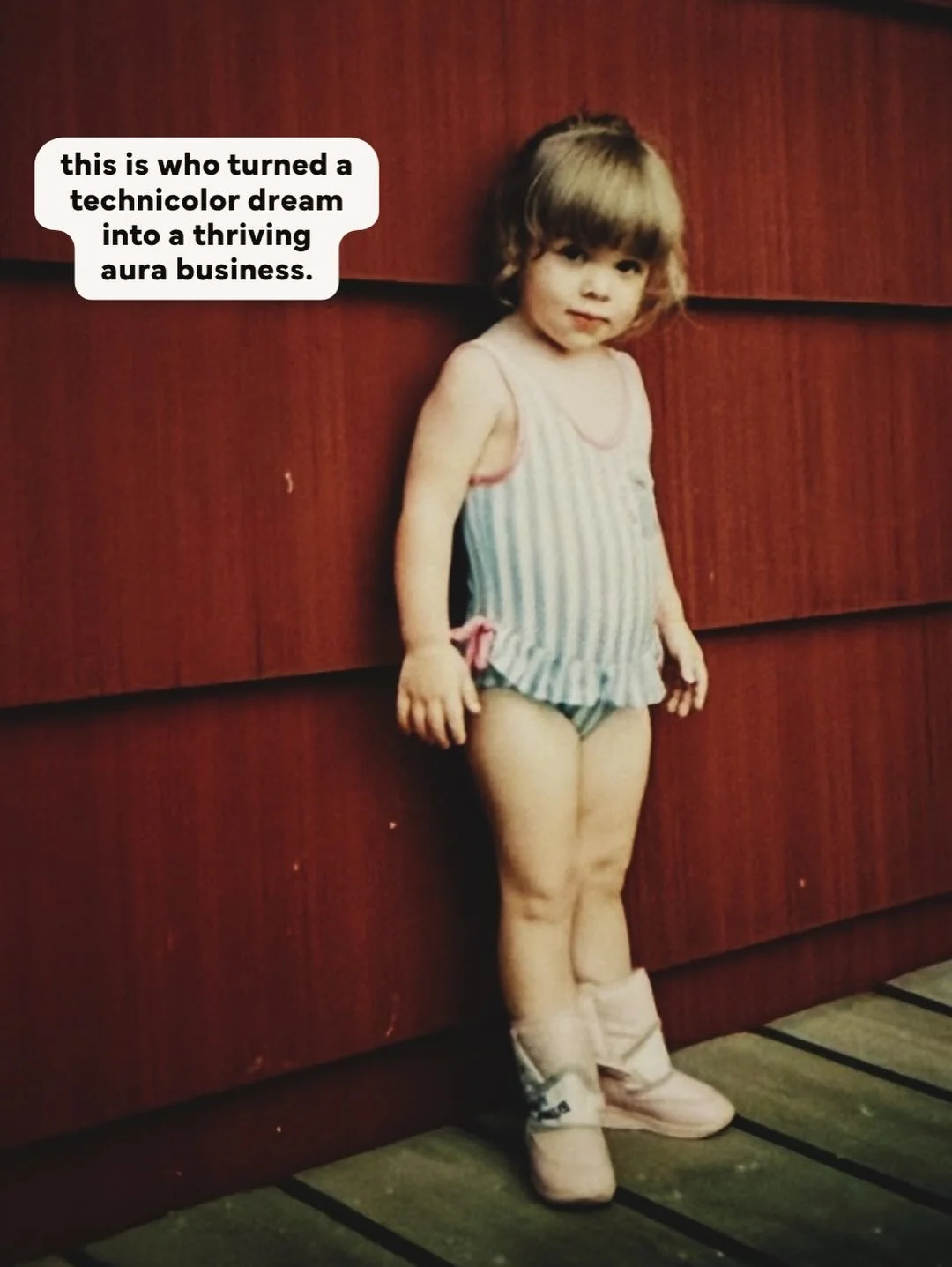 Hopping on the baby photo trend because your aura has been shining since the very beginning 👶🌈
Your energy tells a story&hellip; and it started long before you even knew it.