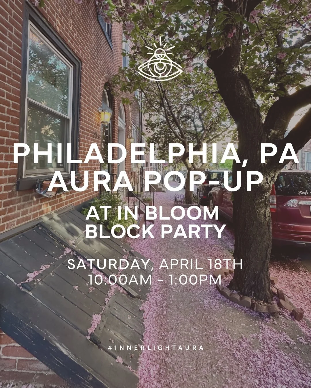 Philadelphia 🌸 we&rsquo;re coming for you
Catch Inner Light Aura at the @northernlibertiesfarmersmarket In Bloom Block Party for a morning of color, energy, and self-discovery ✨
Stop by, see your aura, and soak in all the spring magic
🗓 Saturday, A