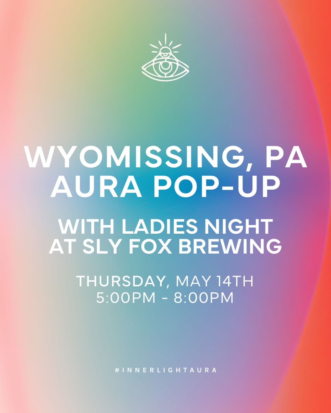 Wyomissing, we&rsquo;re bringing the glow ✨

Join us for an evening of aura portraits, good vibes, and Ladies Night at Sly Fox Brewing with @lovelielinks 💫
Grab your girls, sip something delicious, and see your energy come to life.

📍 Thursday, May