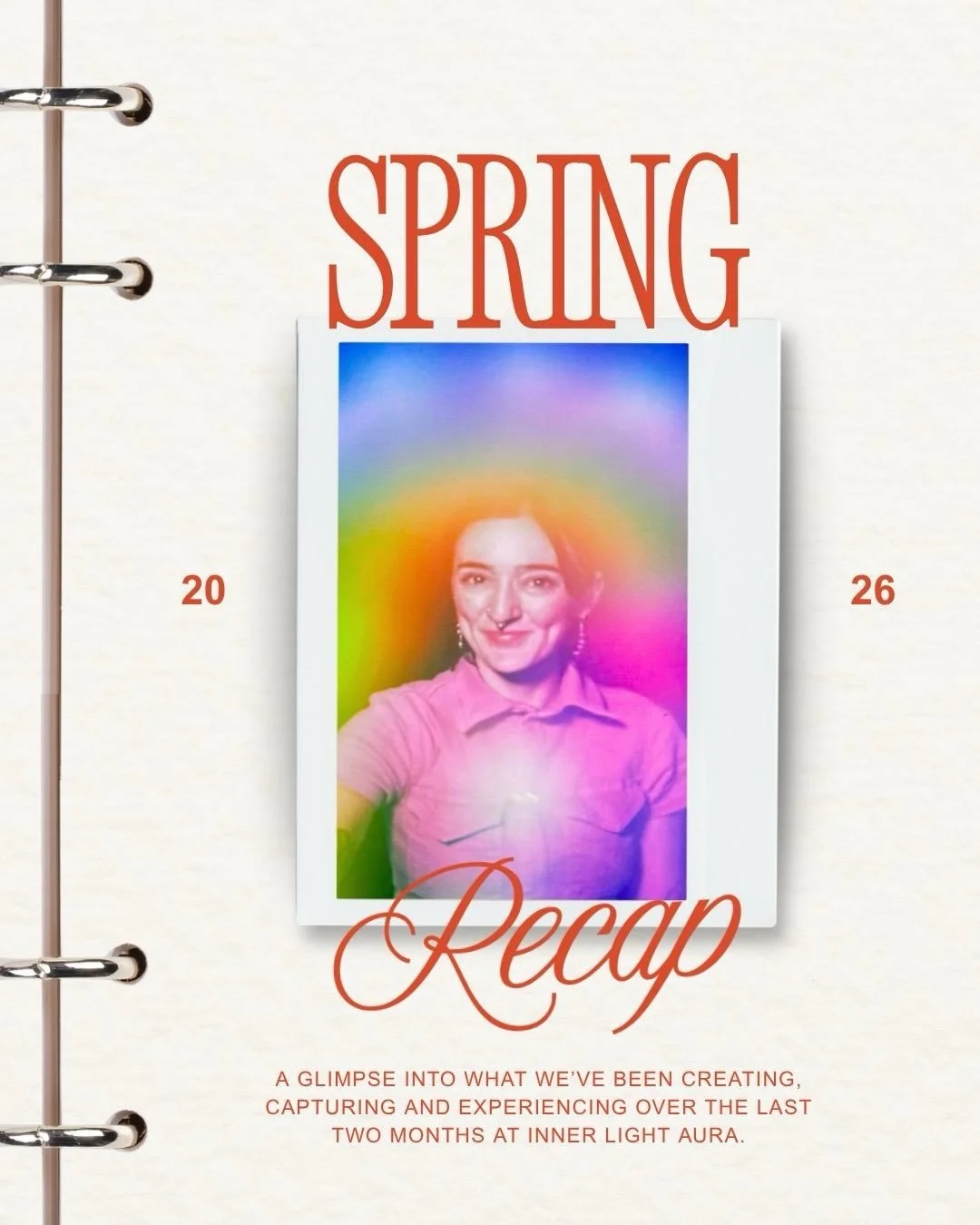 Spring has been full of color, connection, and thousands of tiny moments that reminded us why we love this work so deeply!

Over the last few months we&rsquo;ve had the honor of traveling up and down the East Coast capturing aura photographs for incr