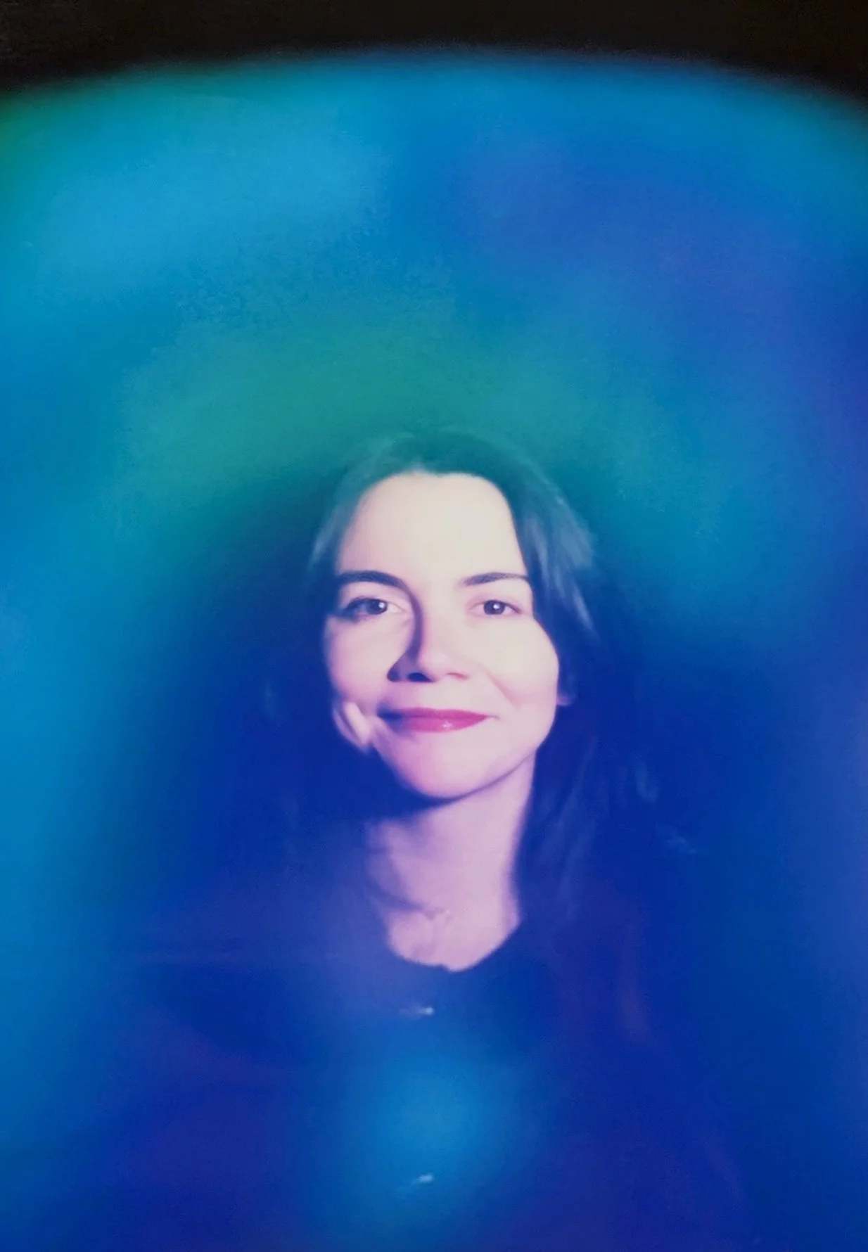Deep Blue Aura Photograph