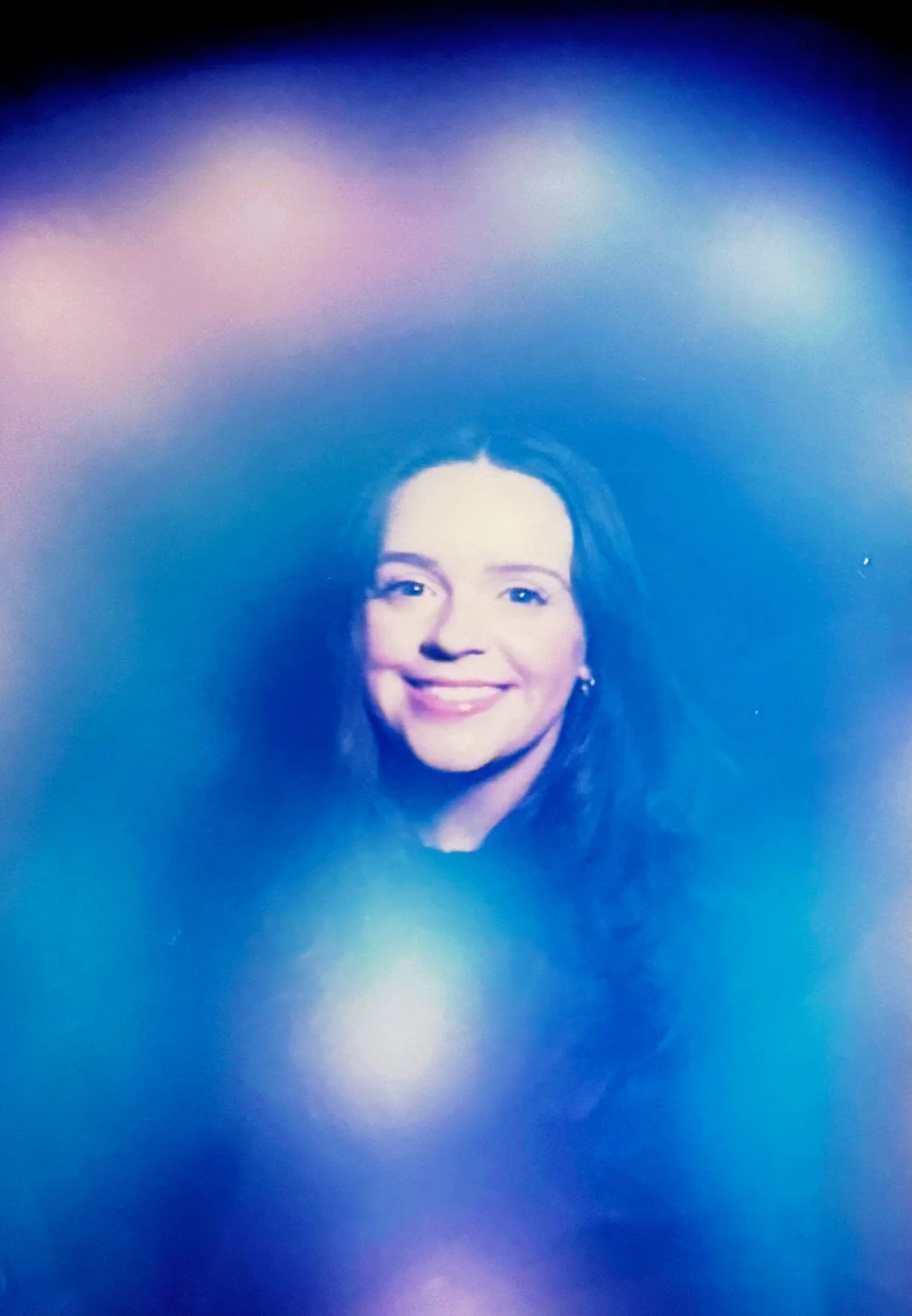 Spiritual Blue Aura Photograph