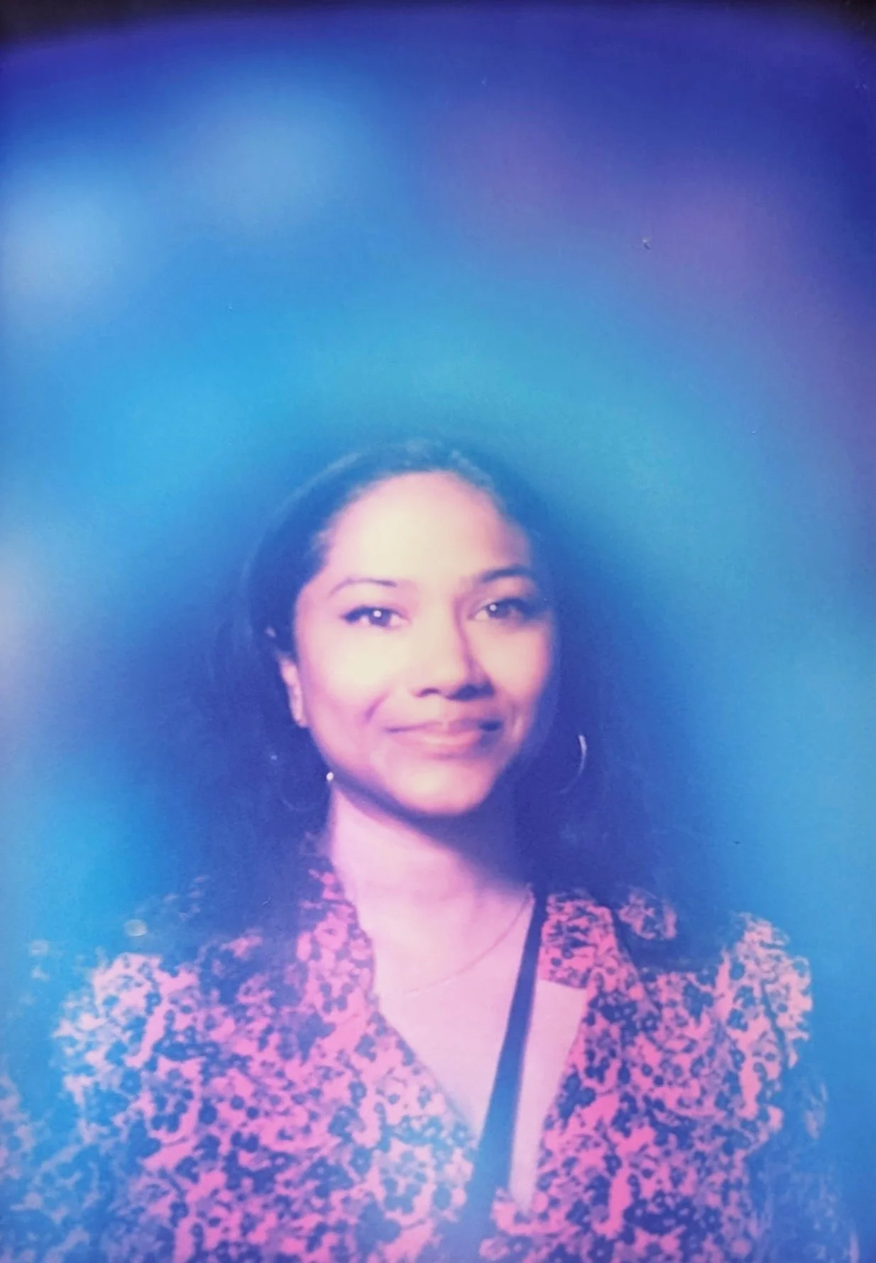 Radiant Blue Aura Photograph