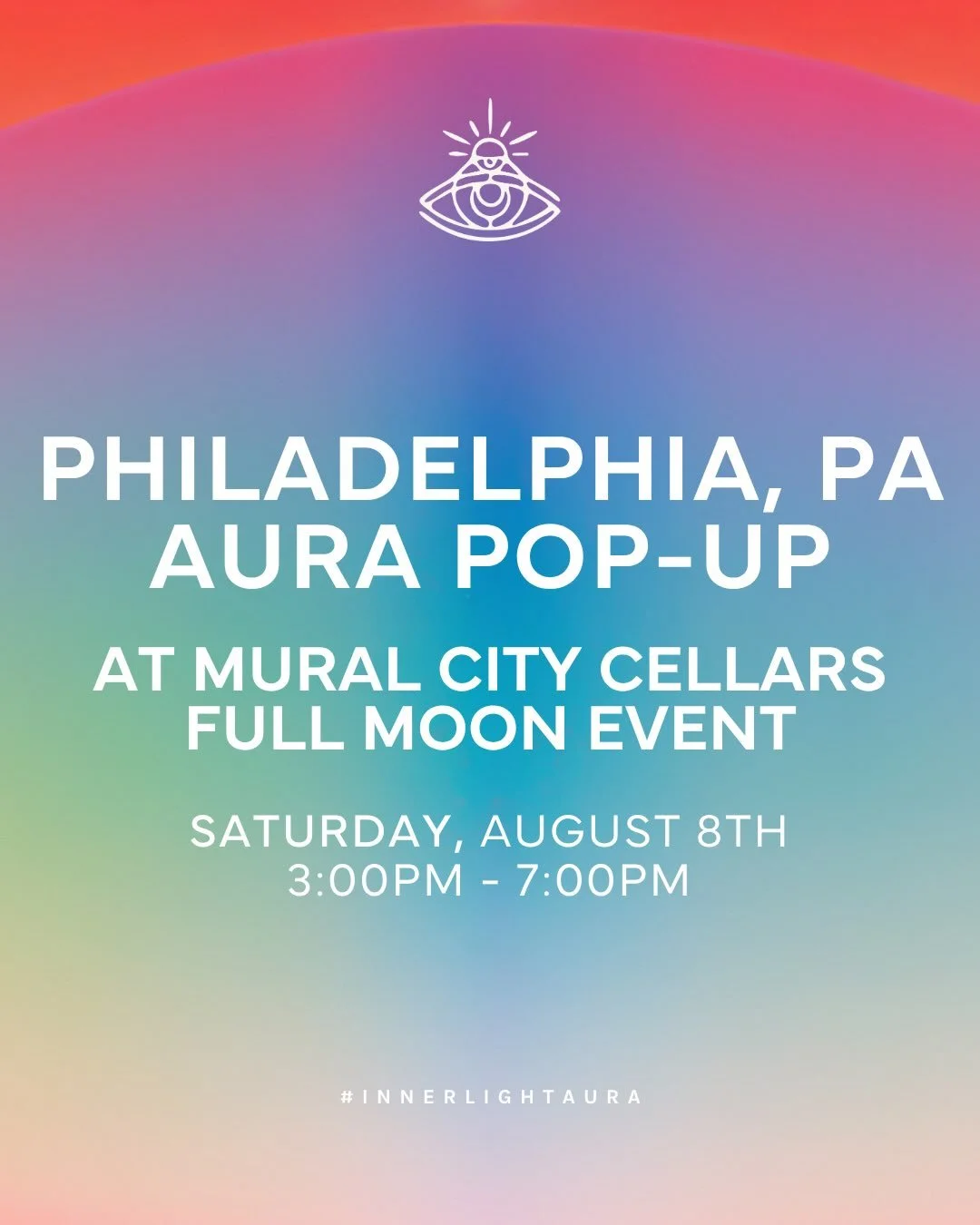 There&rsquo;s something about a full moon that gets people looking up... and looking inward.

If you&rsquo;ve been thinking about getting your aura photo, this feels like the perfect night to do it.

Join us at Mural City Cellars in Philadelphia on F