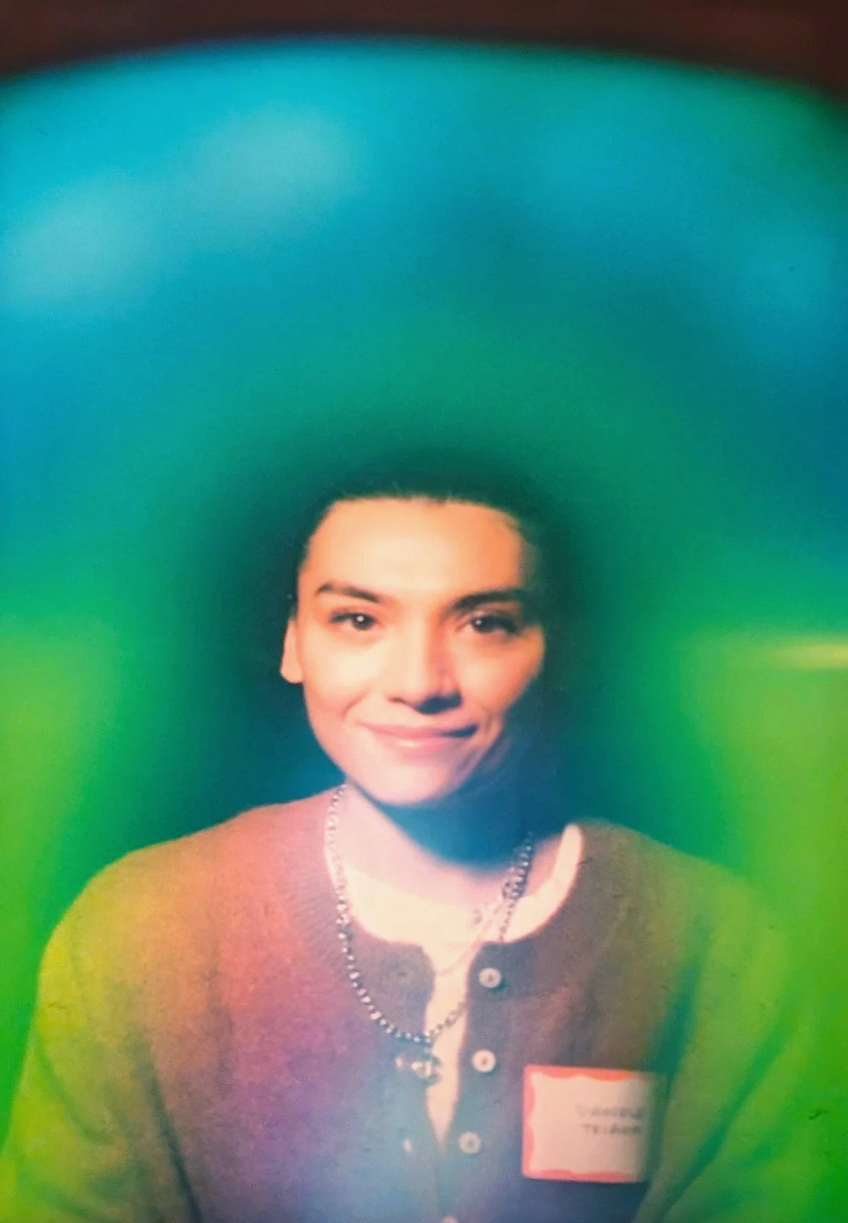 Faded Green Aura Portrait