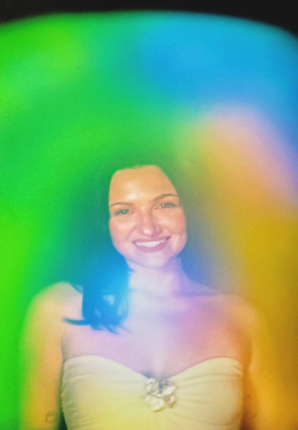 Florence by Mills Neon Green Aura Portrait
