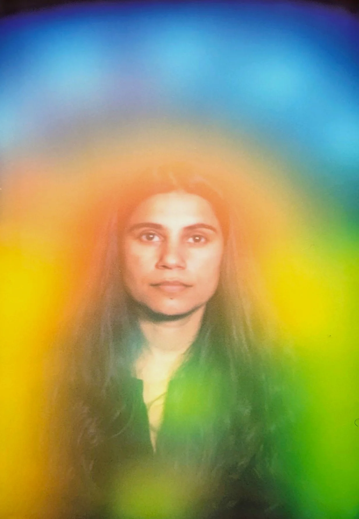 Feminine Green Aura Portrait