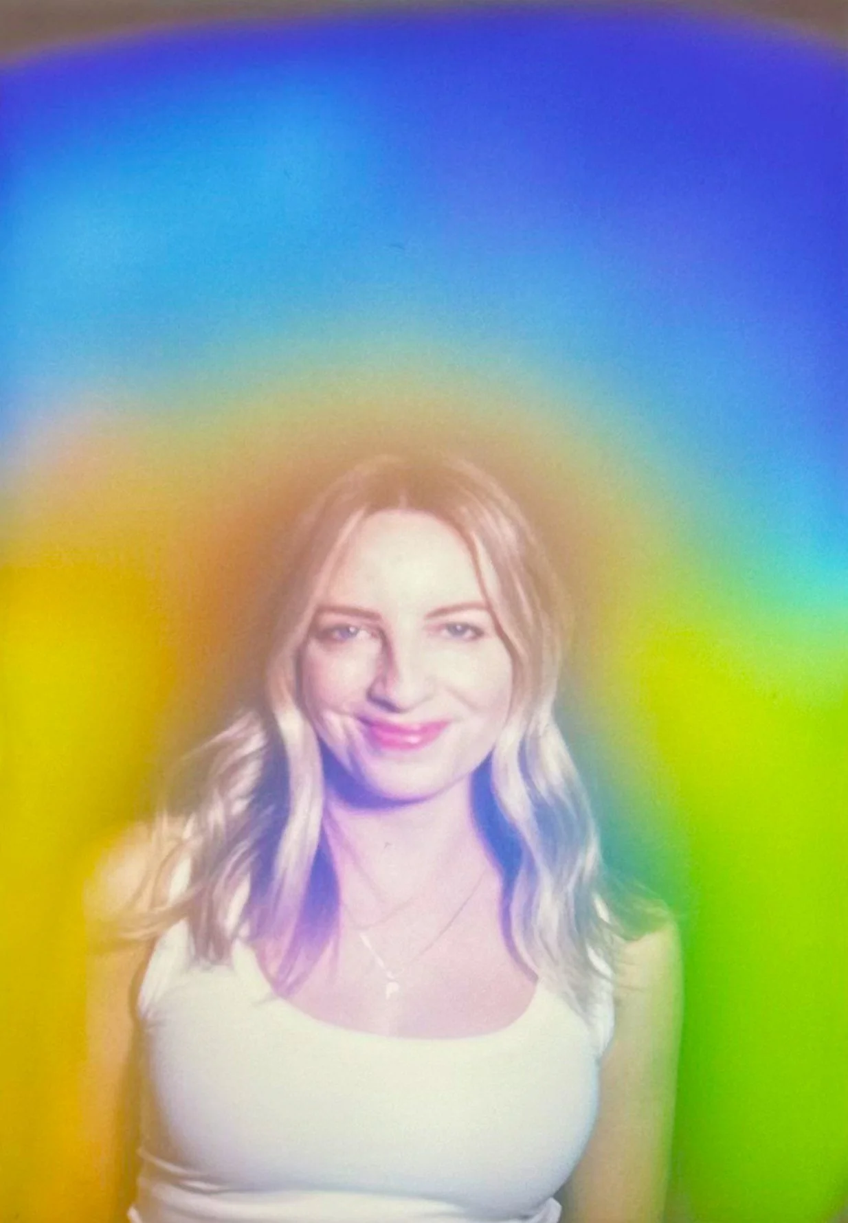 Feminine Green Aura Portrait