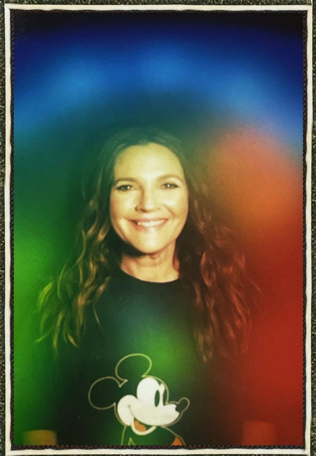 Drew Barrymore Aura Photograph from The Drew Show by Inner Light Aura