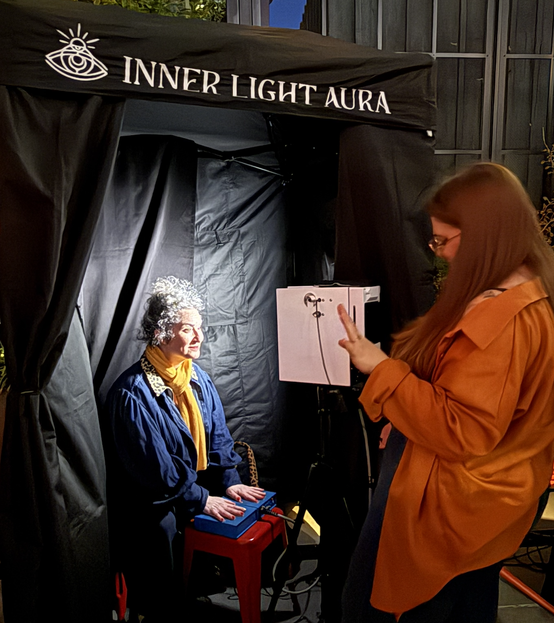 Instagram executive leadership team aura portrait by Inner Light Aura