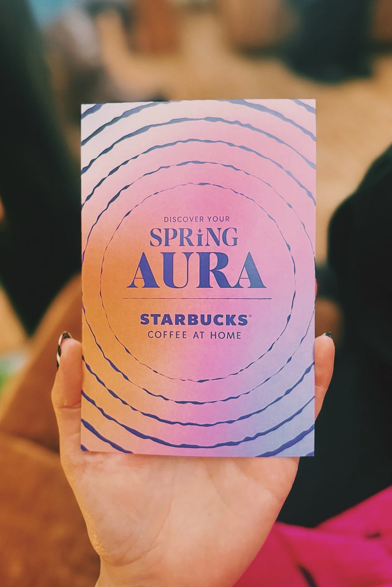 Starbucks aura photography spring drink launch NYC by Inner Light Aura