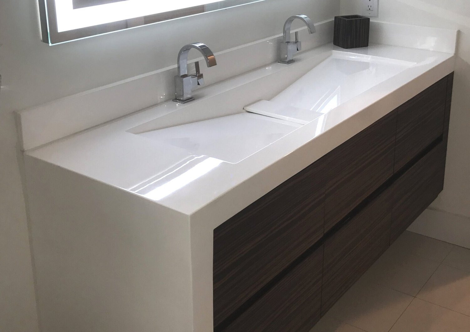 Custom Cultured Marble Vanity Tops | Made-to-Order in Miami | Marble ...