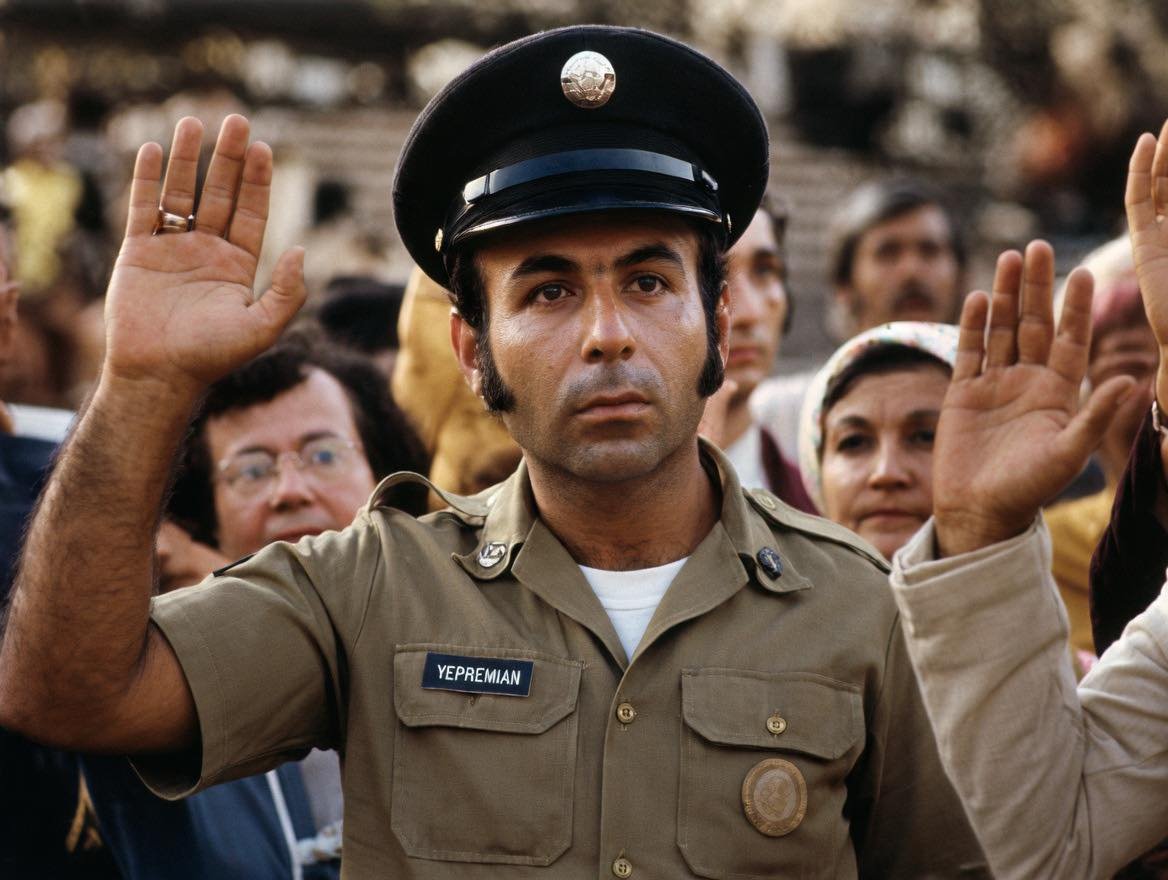 On July 4, 1973, Miami Dolphins kicker Garo Yepremian became a U.S. citizen during a naturalization ceremony at the Orange Bowl. Born in Cyprus, the Super Bowl champion proudly wore the dress khakis of his National Guard unit, the 50th Supply and Ser
