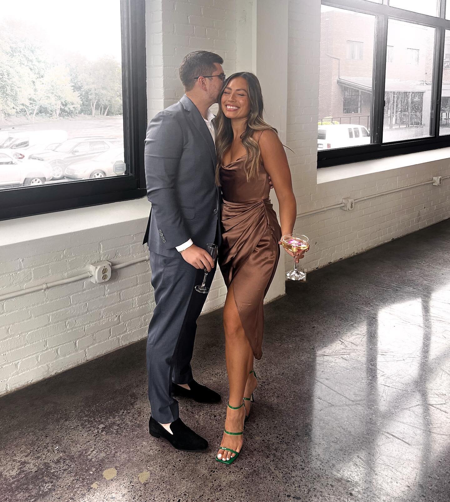 @cdcunagin &amp; @mgflesher got married!!! and it was the best night ever 🥹🤎✨