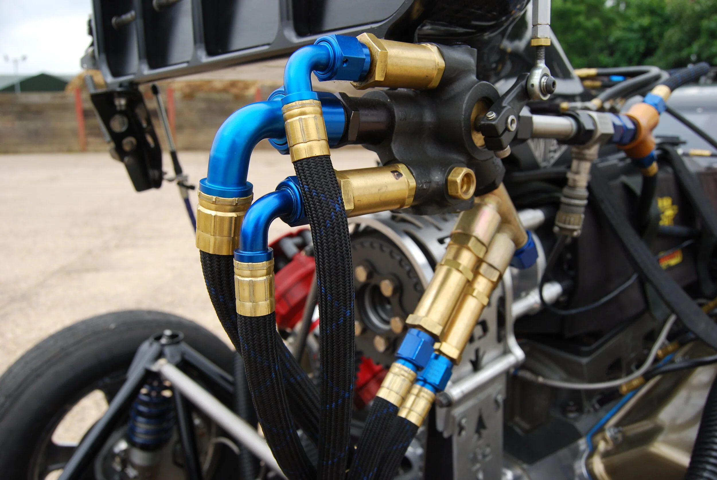 Plumbing and Wiring — Robinson Race Cars