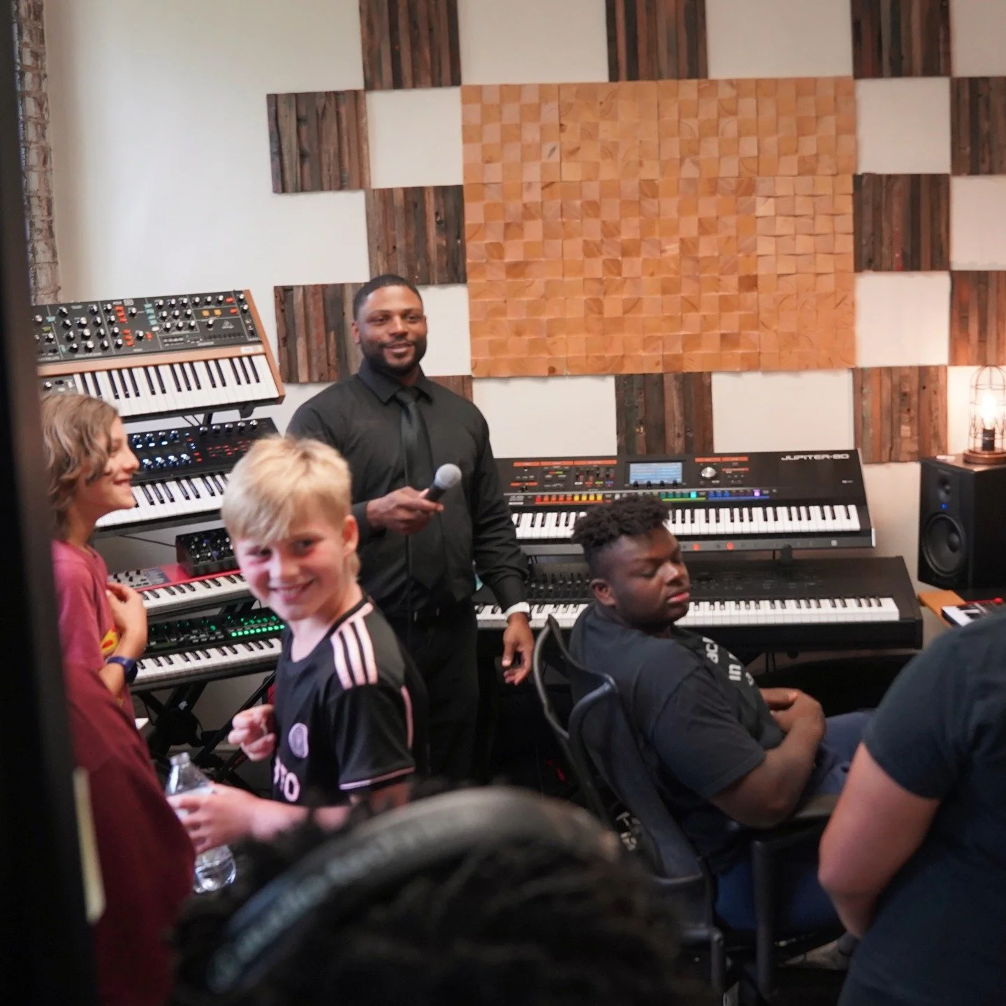 🎶 Amplify Music Program Update! 🎶

Our students from cohort five have been KILLING IT these past few weeks&mdash;already diving into creative mini-projects, exploring their sound, and building their skills. 

These young artists are pouring their h