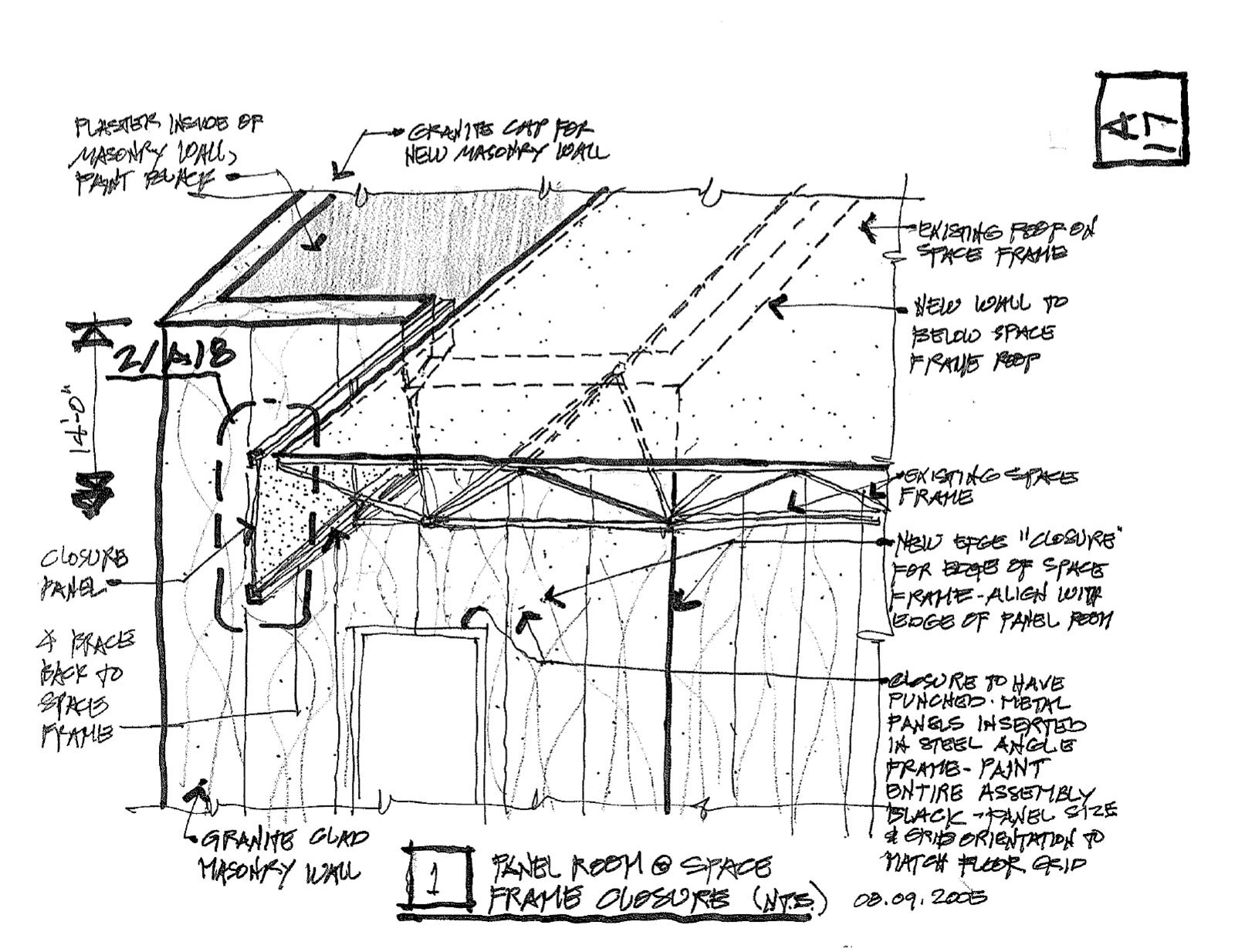 Technical drawing / blueprint