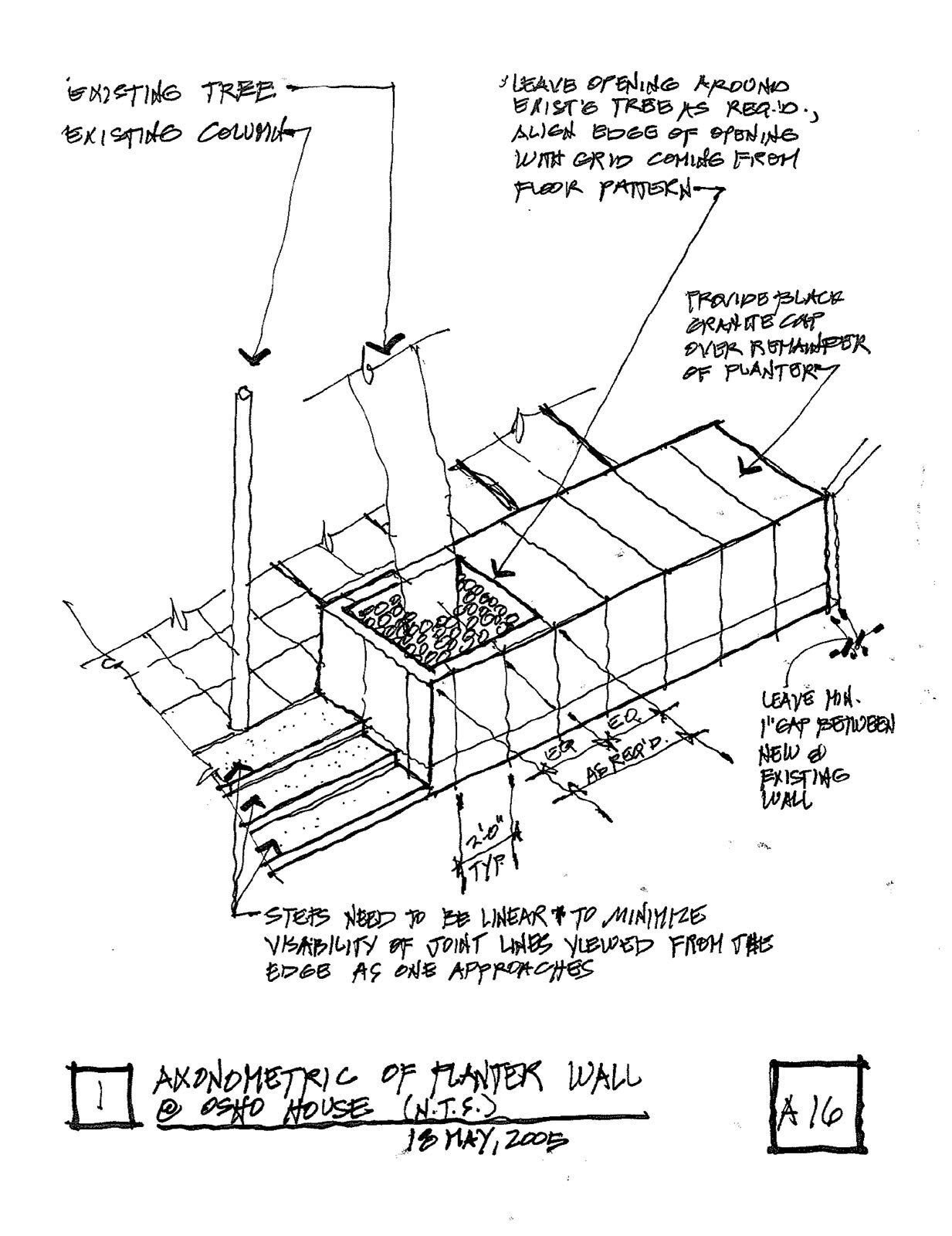 Technical drawing / blueprint