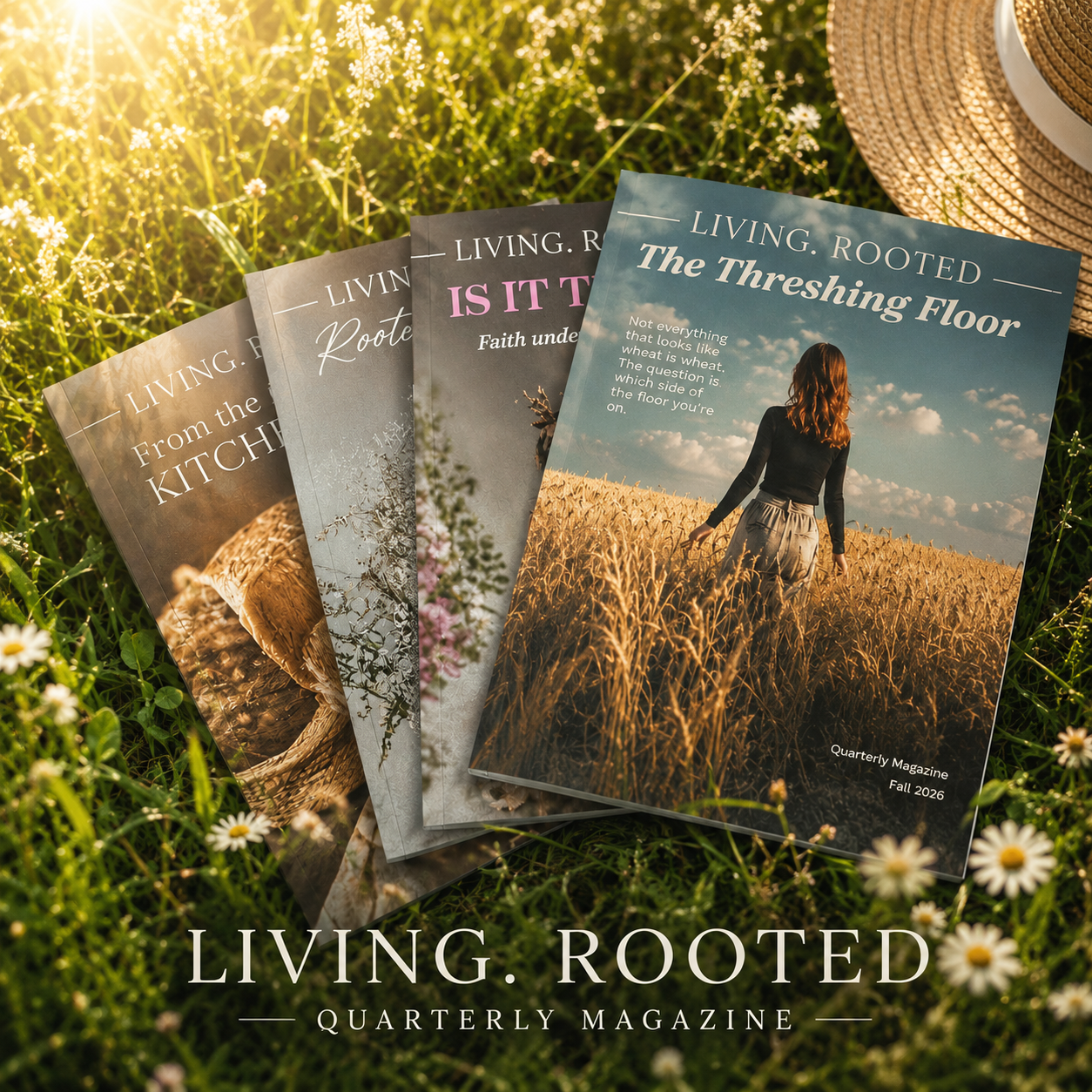 KNEADY + Living Rooted — Quarterly Subscription (+ Free Bonus Copy)