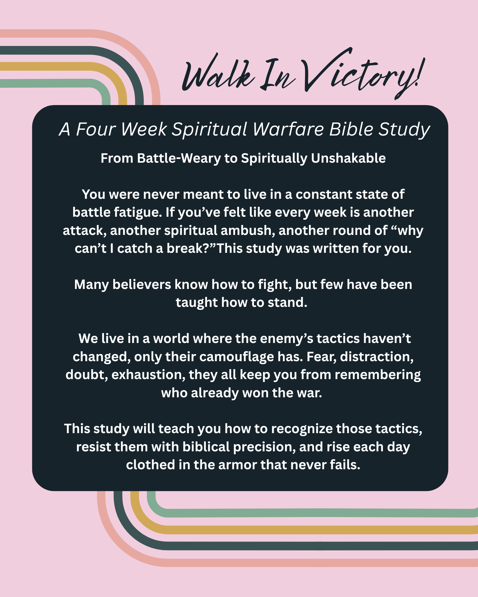 Spiritual Warfare Bible Study — LIVING ROOTED