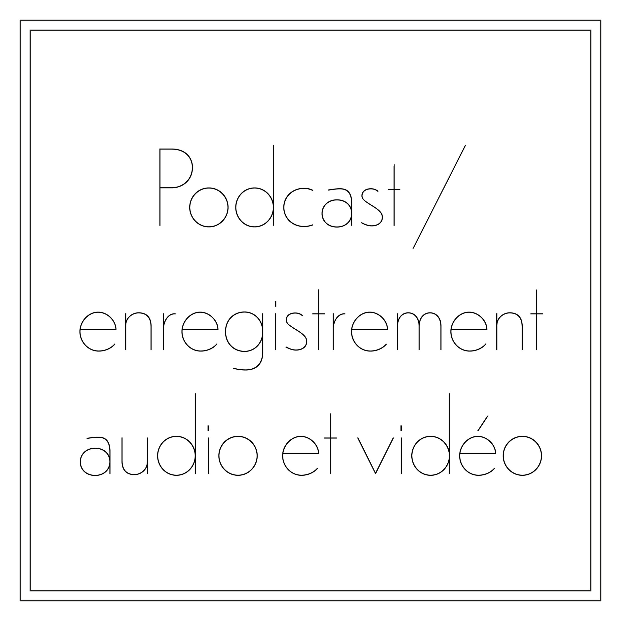 Enregistrement audio et vidéo