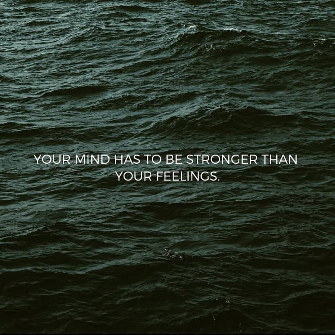 The problem is we're not aware, and then when something happens- we hold it. We take things on, some more than others, and hold onto the emotion. Then we feed it with our thoughts so it grows and grows and consumes us. And we become it. And we create