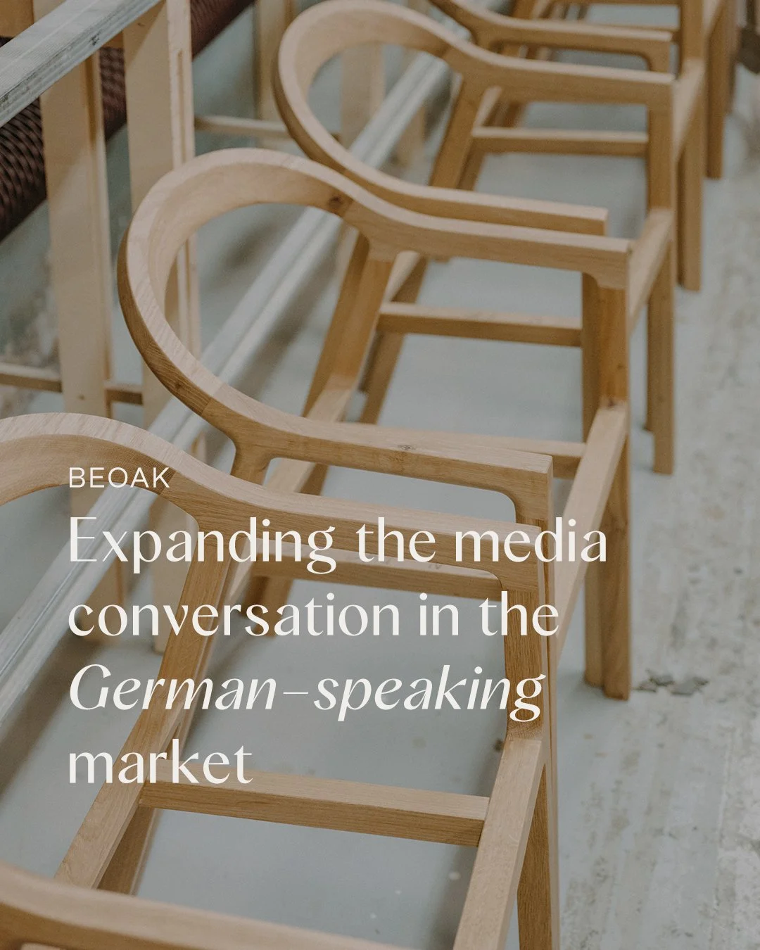 Last year, we expanded our activities into German-speaking markets together with our Vienna-based team. @beoak_moebel became our very first client in this region.

For the opening of their showrooms in Vienna and Liechtenstein, we led media communica