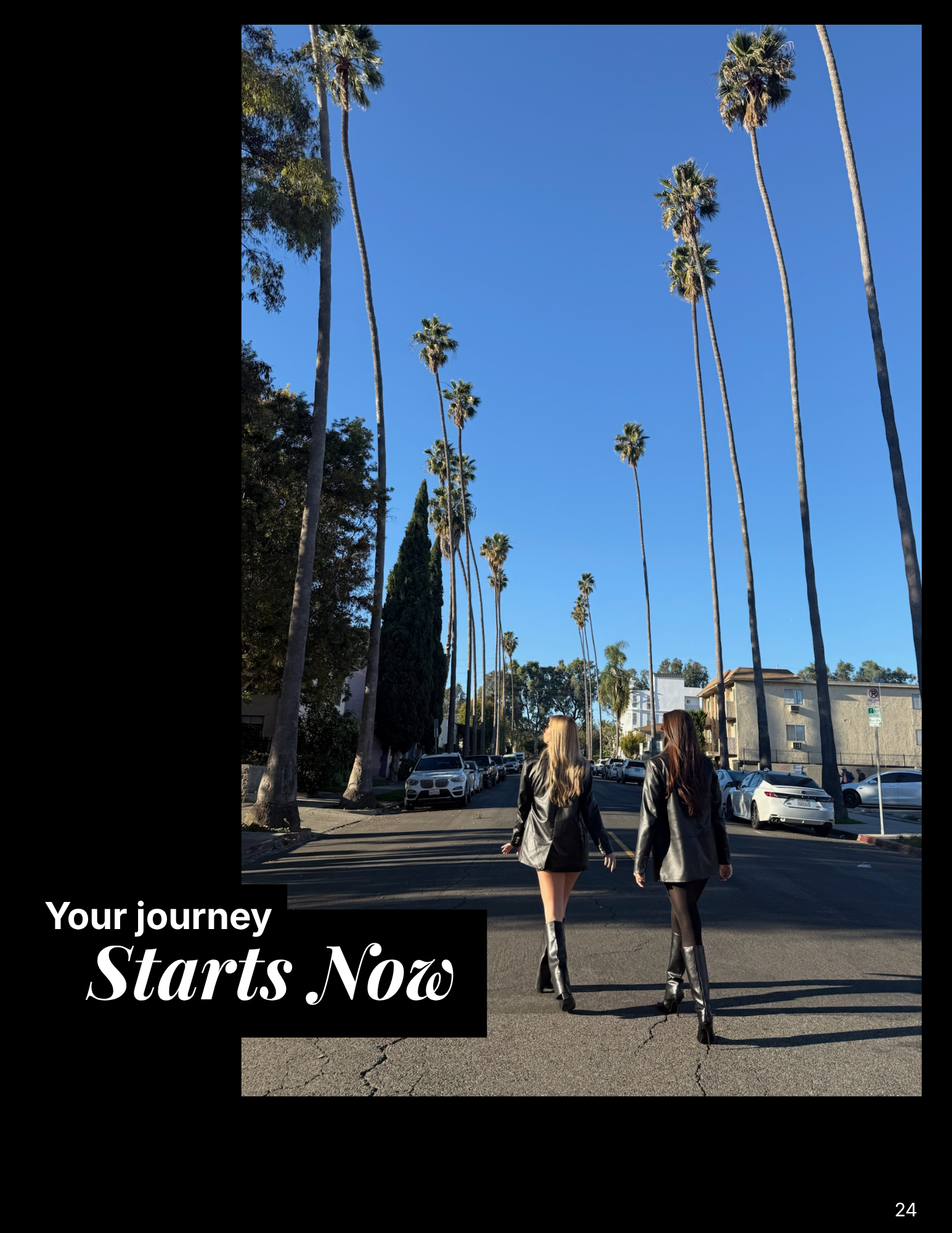 Visual Break: Your journey starts now