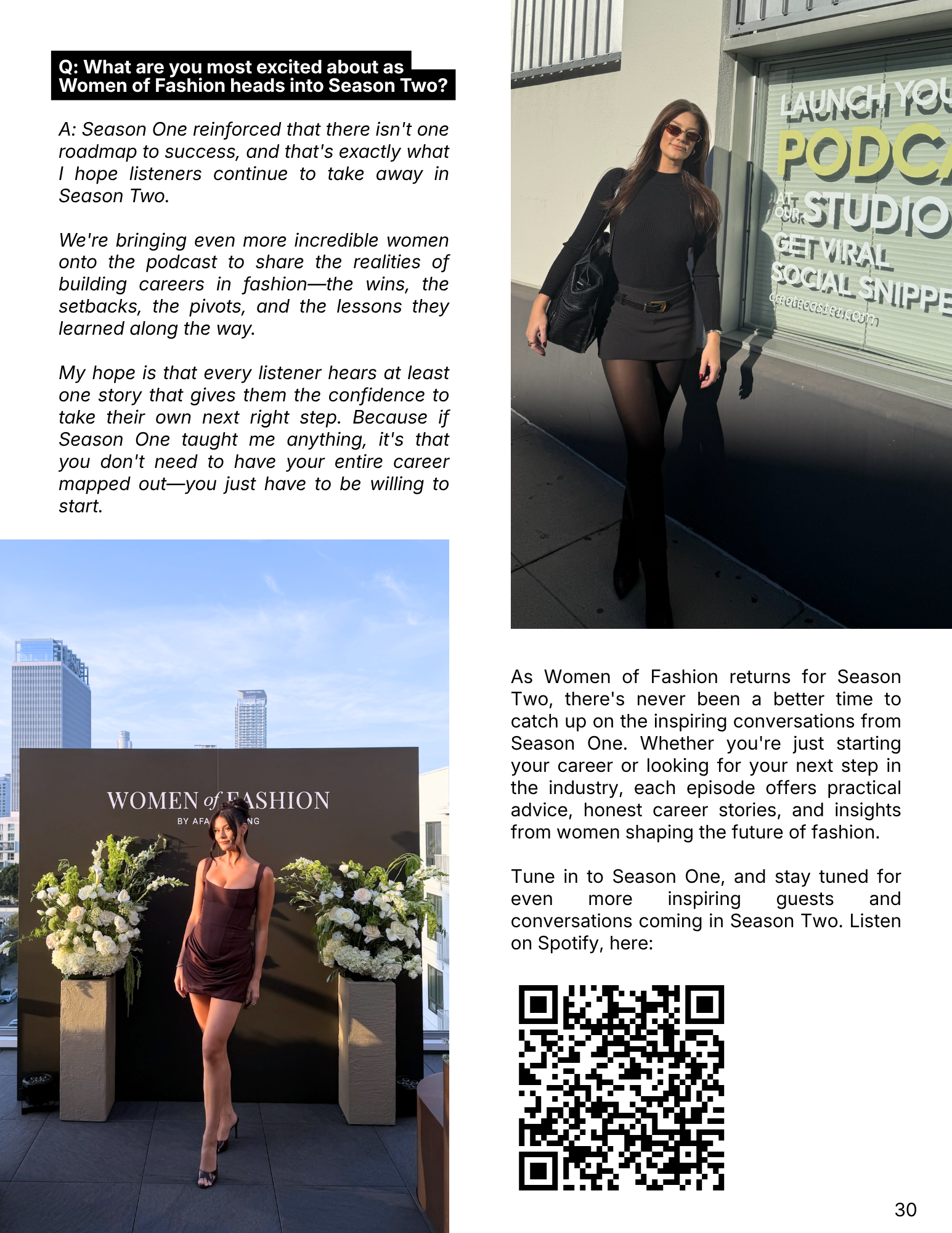 A Podcast Q & A: Brooke Hoda Reflects on Season One of Women of Fashion and What's Ahead for Season Two, Page 4
