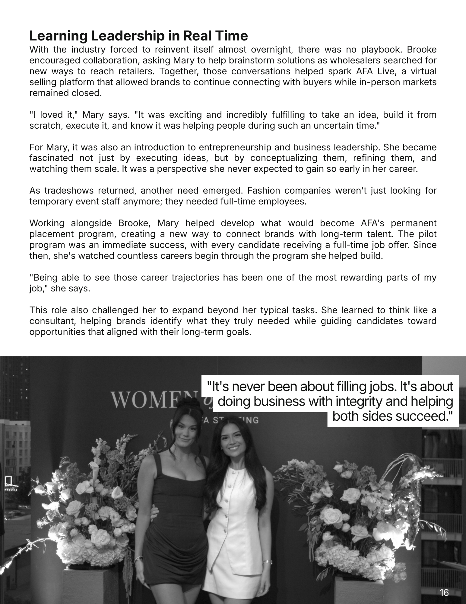 Turning an Unexpected Career Pivot Into A Future In Fashion, Page 4