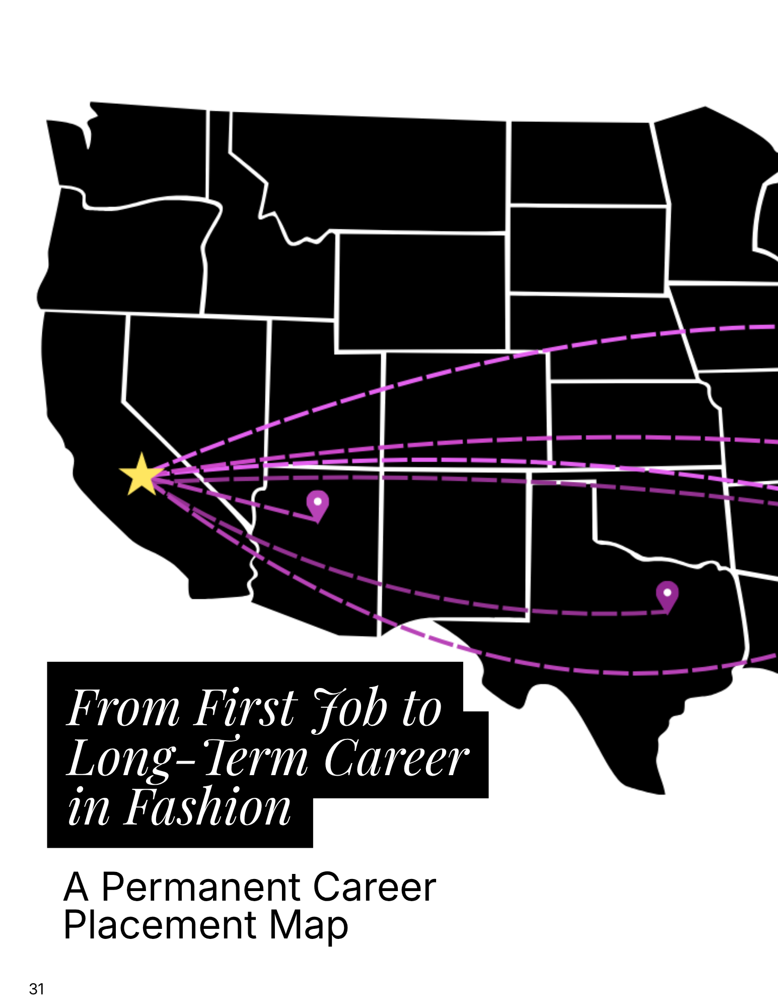 From First Job to Long-Term Career in Fashion - A Permanent Career Placement Map, Page 1