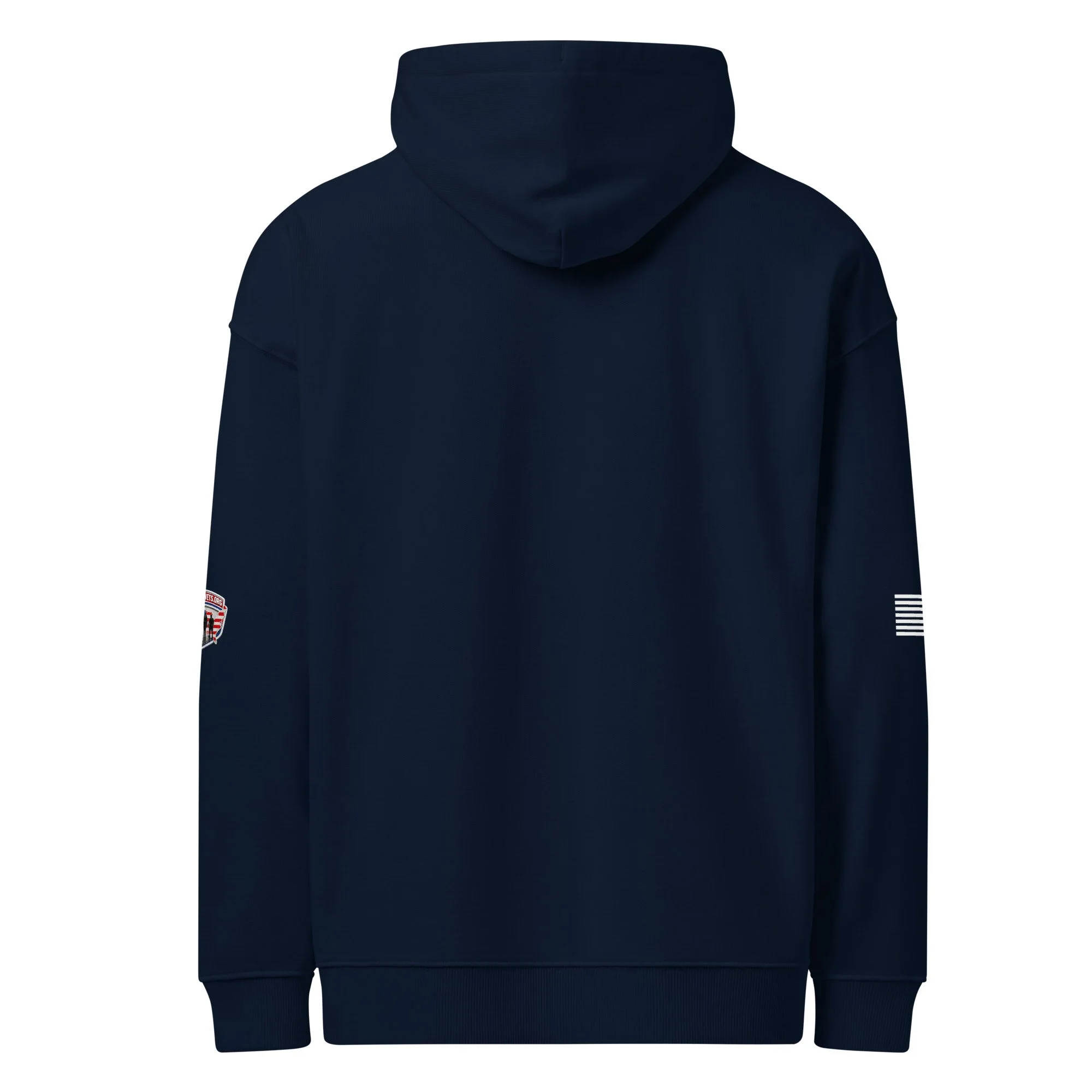 unisex-organic-relaxed-slammer-2.0-hoodie-french-navy-back-6a2ff81bb229a.jpg