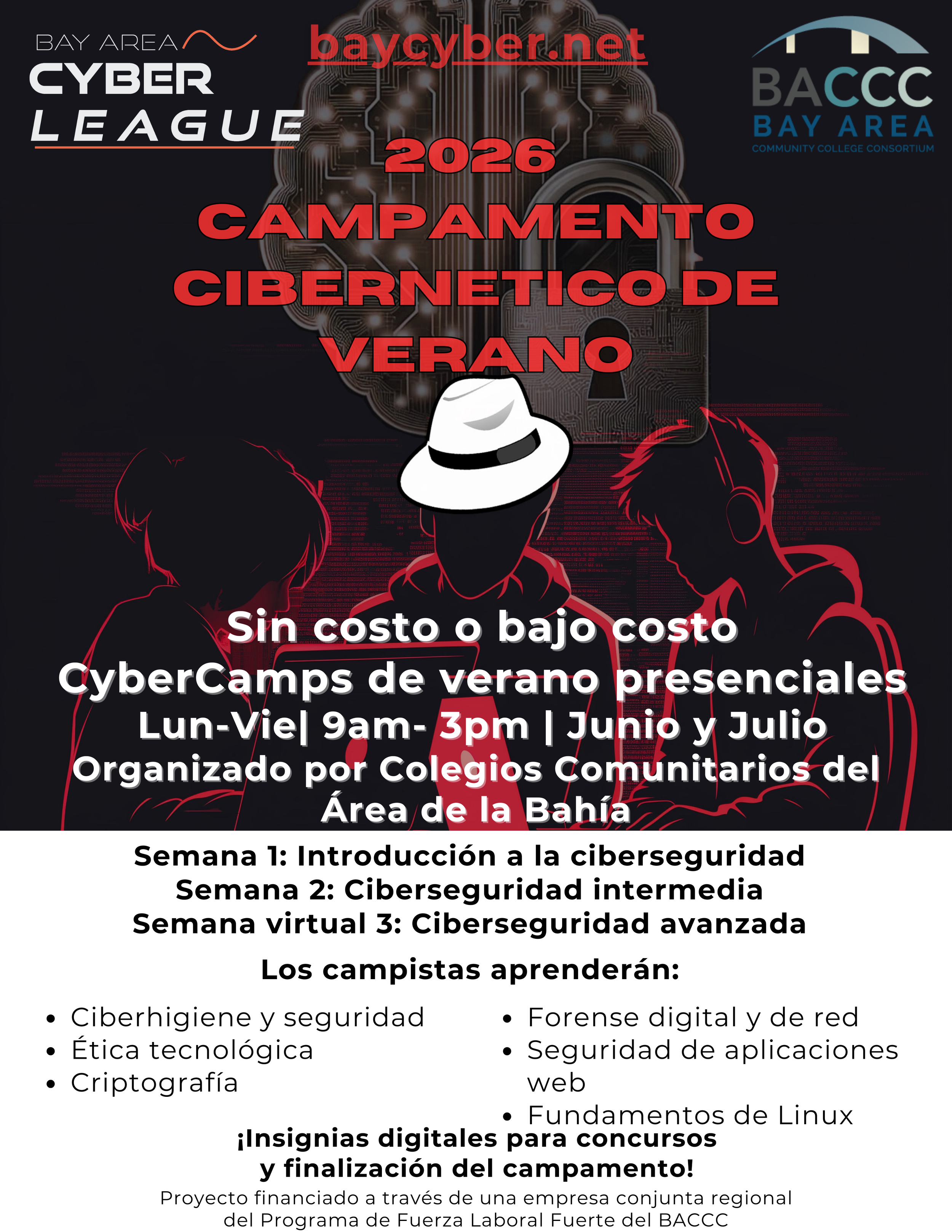 2026 Summer CyberCamps Flyer - Spanish.png