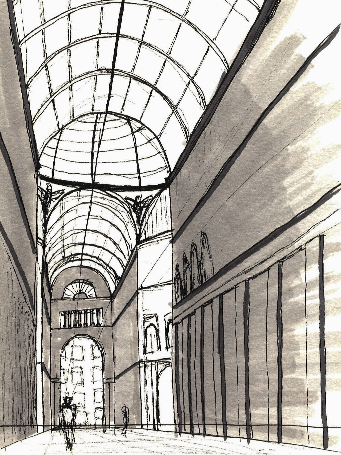 perspective | arcade | naples