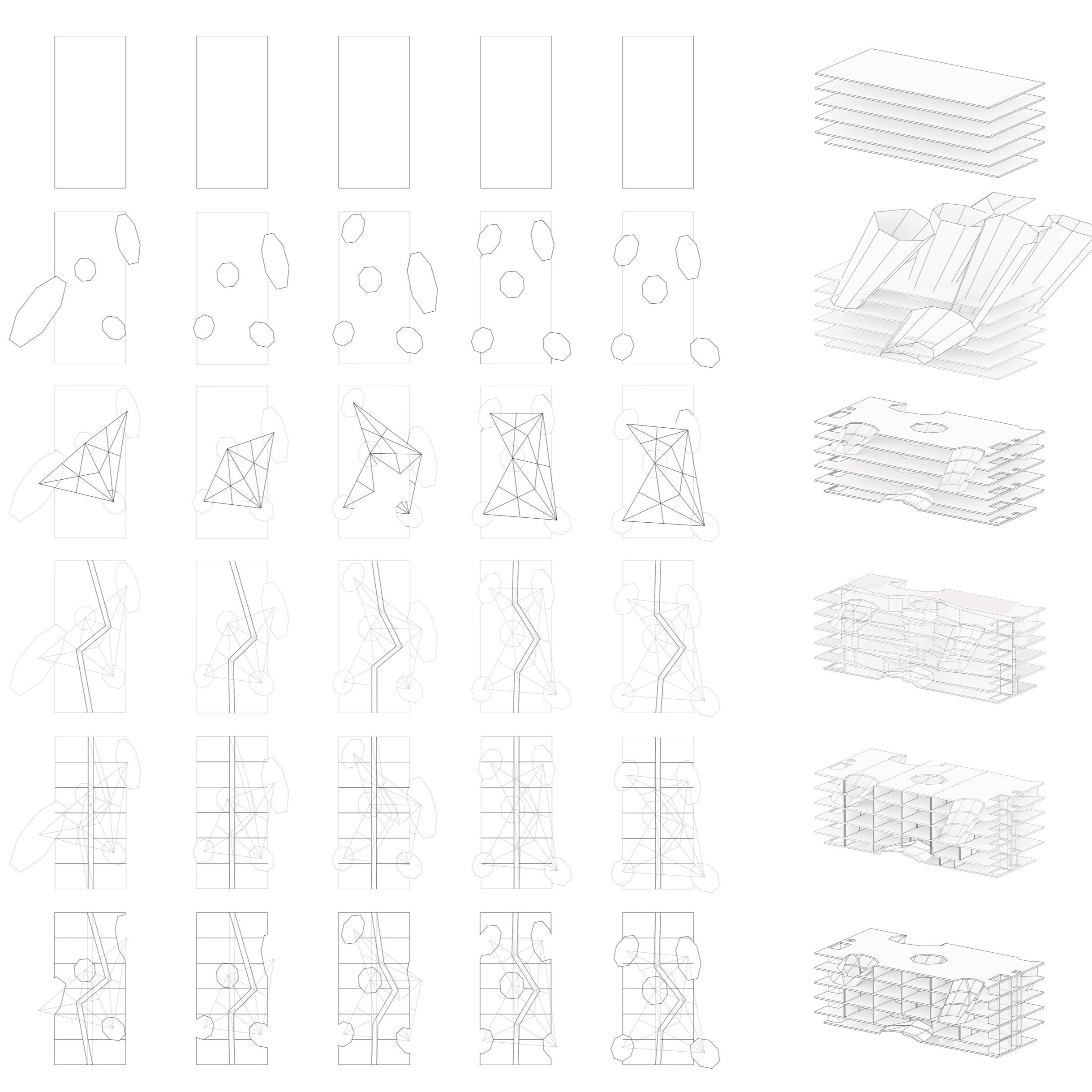 diagram | development of floor plan layout