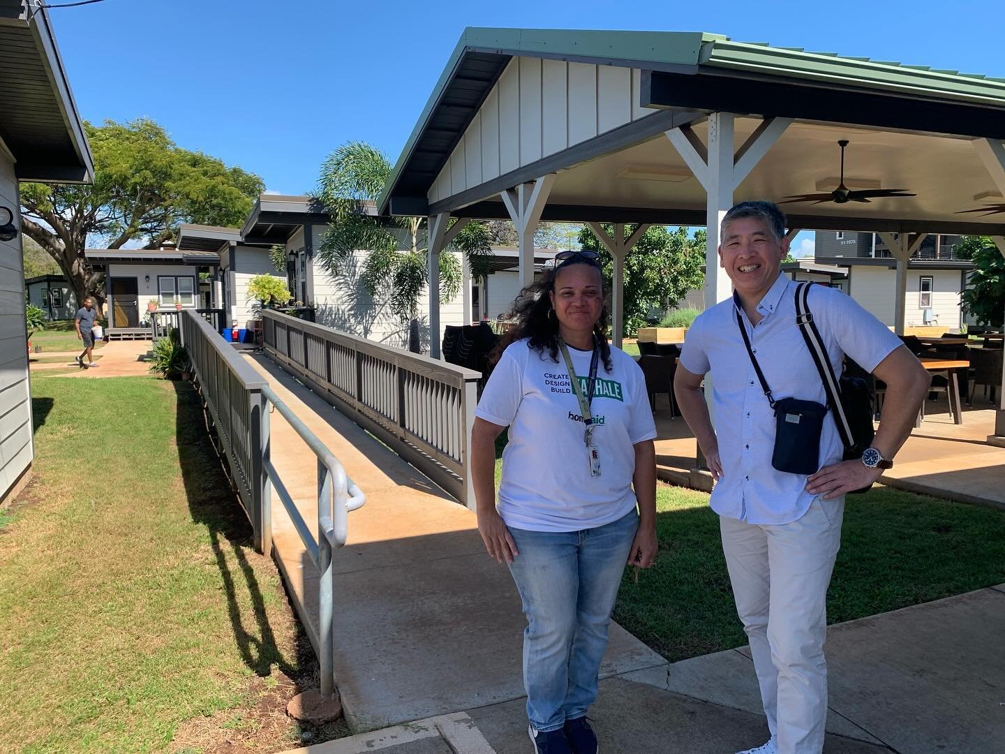 Veterans Tiny Home Community &ldquo;Kamaoku&rdquo; on the old Navy Base on Oahu, HI, with facility coordinator Macy. There was lots to learn from how well this complex is set up! #housedecoration