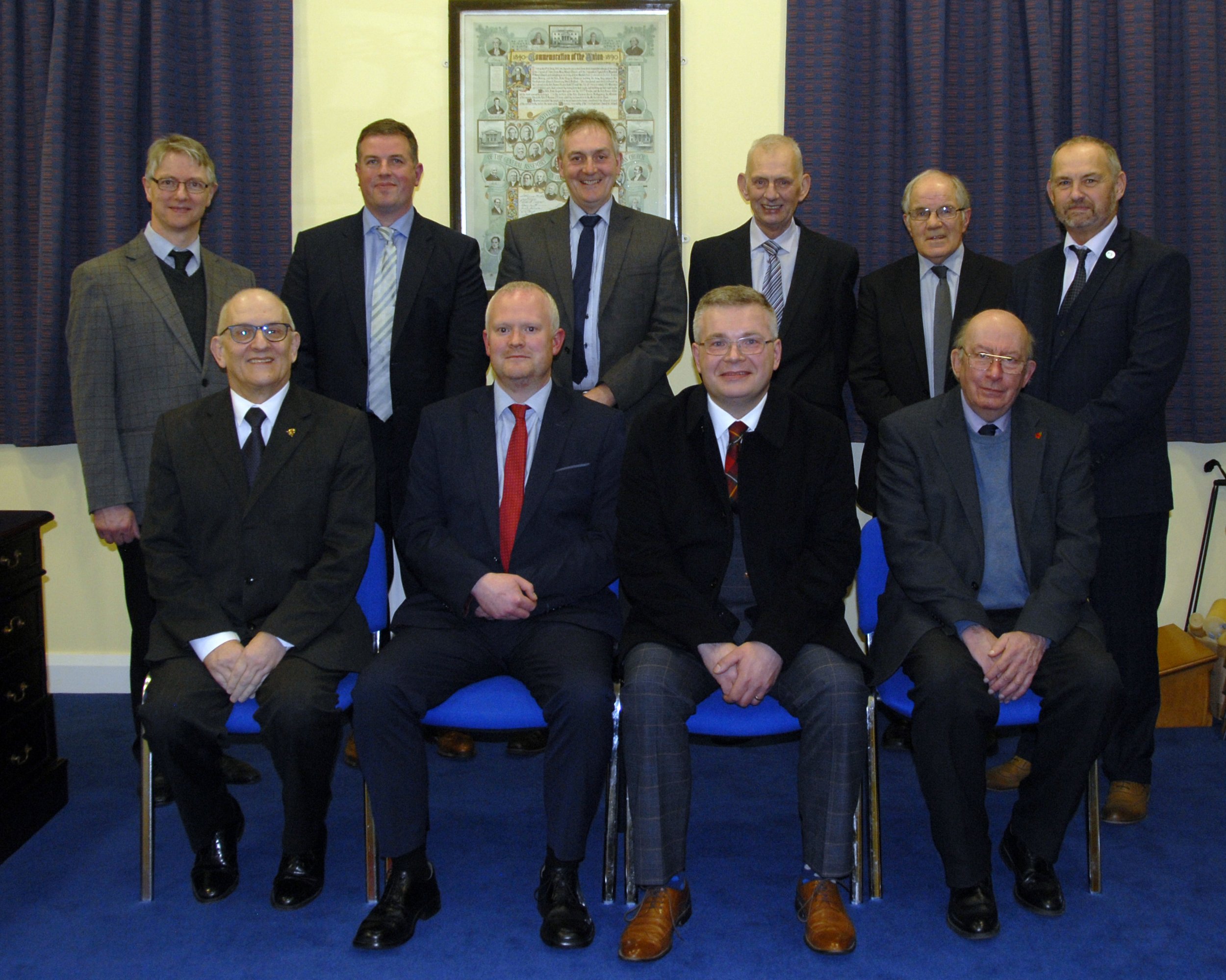 11 FEB 24 Ordination Elders Donaghmore & Presbytery.JPG