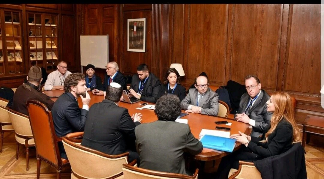 BDS Supporters Attack Israeli Delegation to Spain