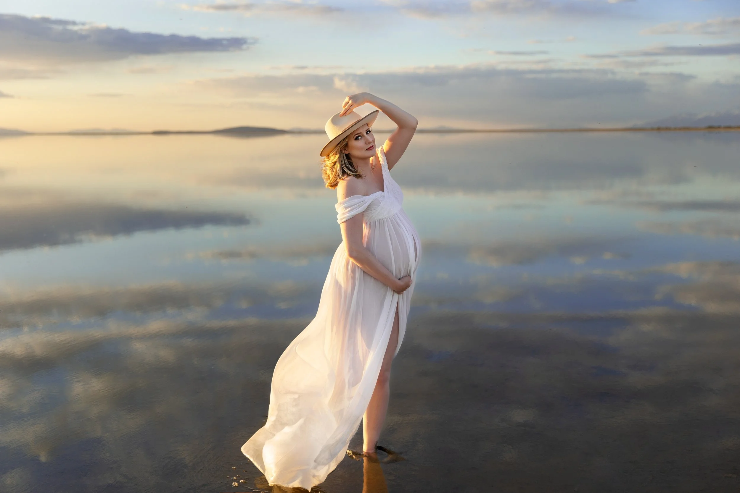 Heavenly Maternity Image at Antelope Island