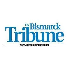 The Bismarck Tribune: Red, White and Blue
