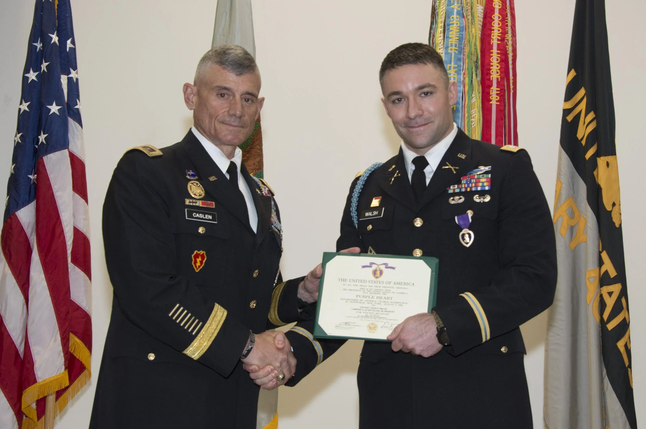 Press Release: Local Purple Heart Recipient Tyson Walsh to be Honored During National Tribute Event