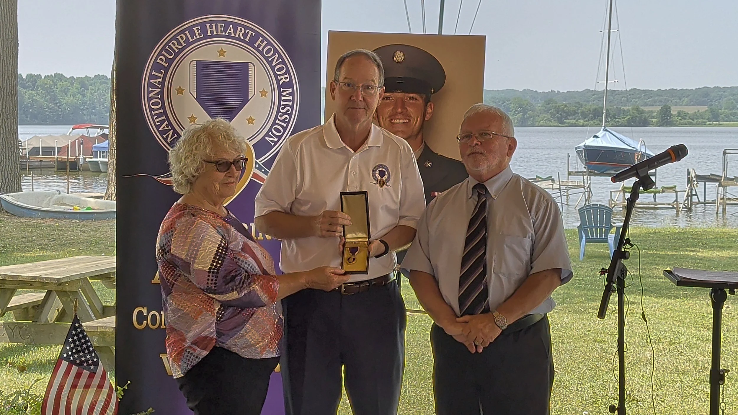 Staff Sergeant Curtis Patton - Purple Heart Reunification Ceremon