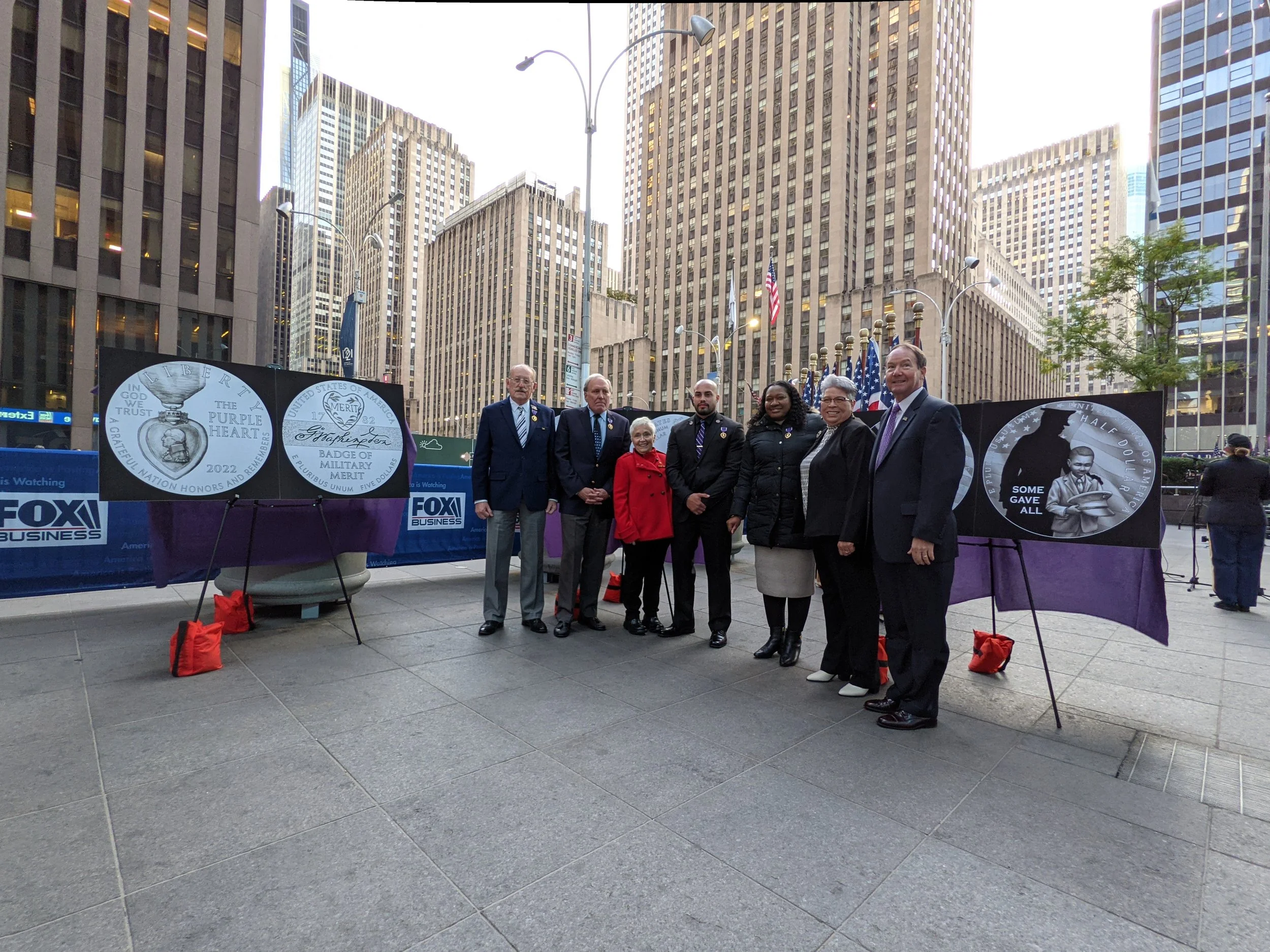 Statement: Purple Heart Commemorative Coin Designs A Tribute To Our Heroes