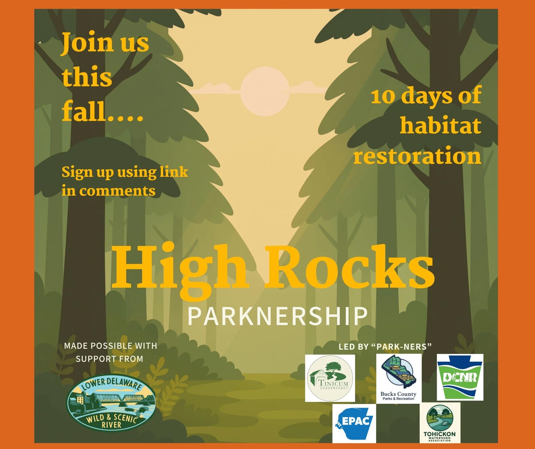 Habitat Restoration at High Rocks