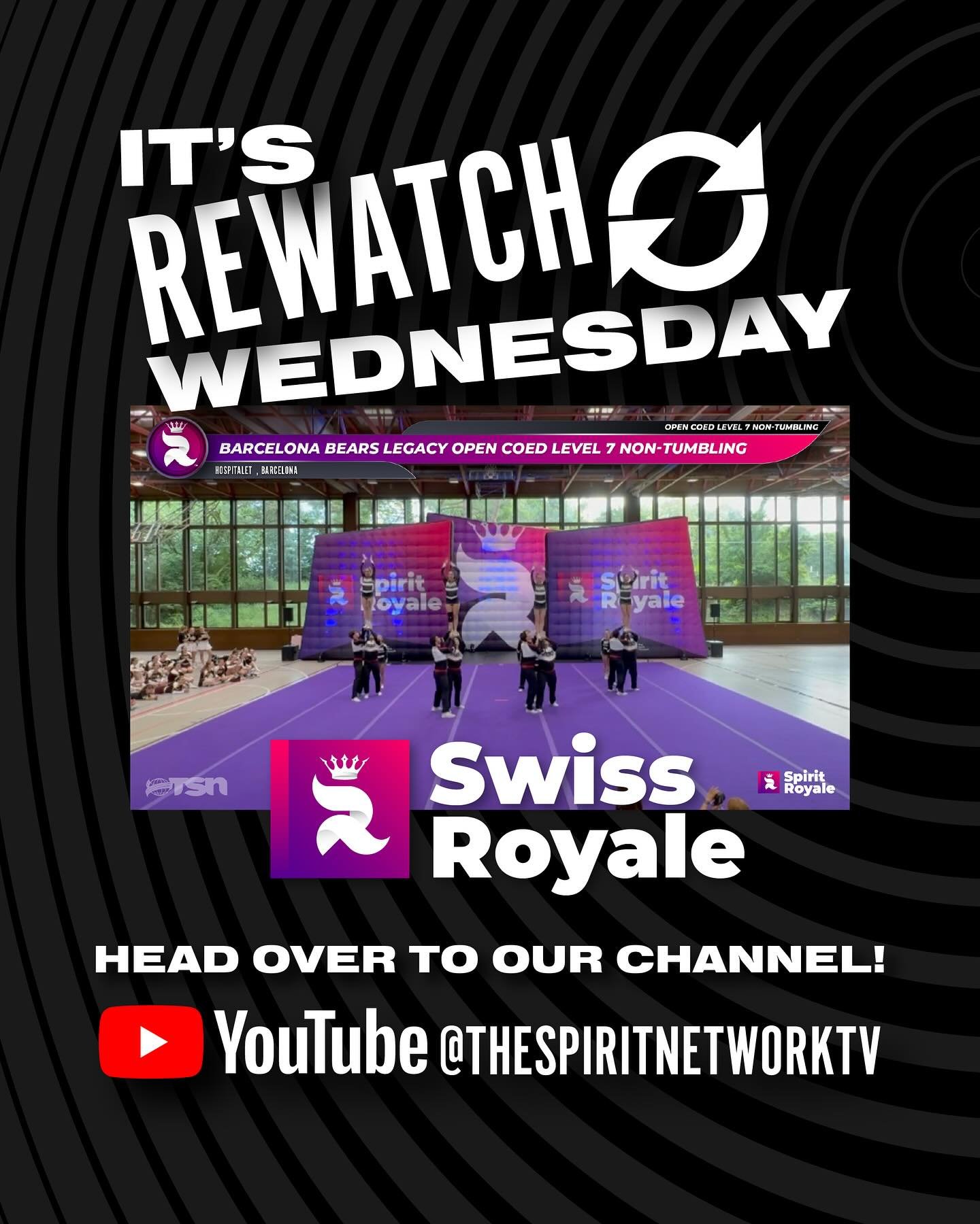 Switzerland - get ready to relive the BEST moments from this weekend NOW on our Youtube channel! 🤩

#TheSpiritNetwork | #RewatchWednesday