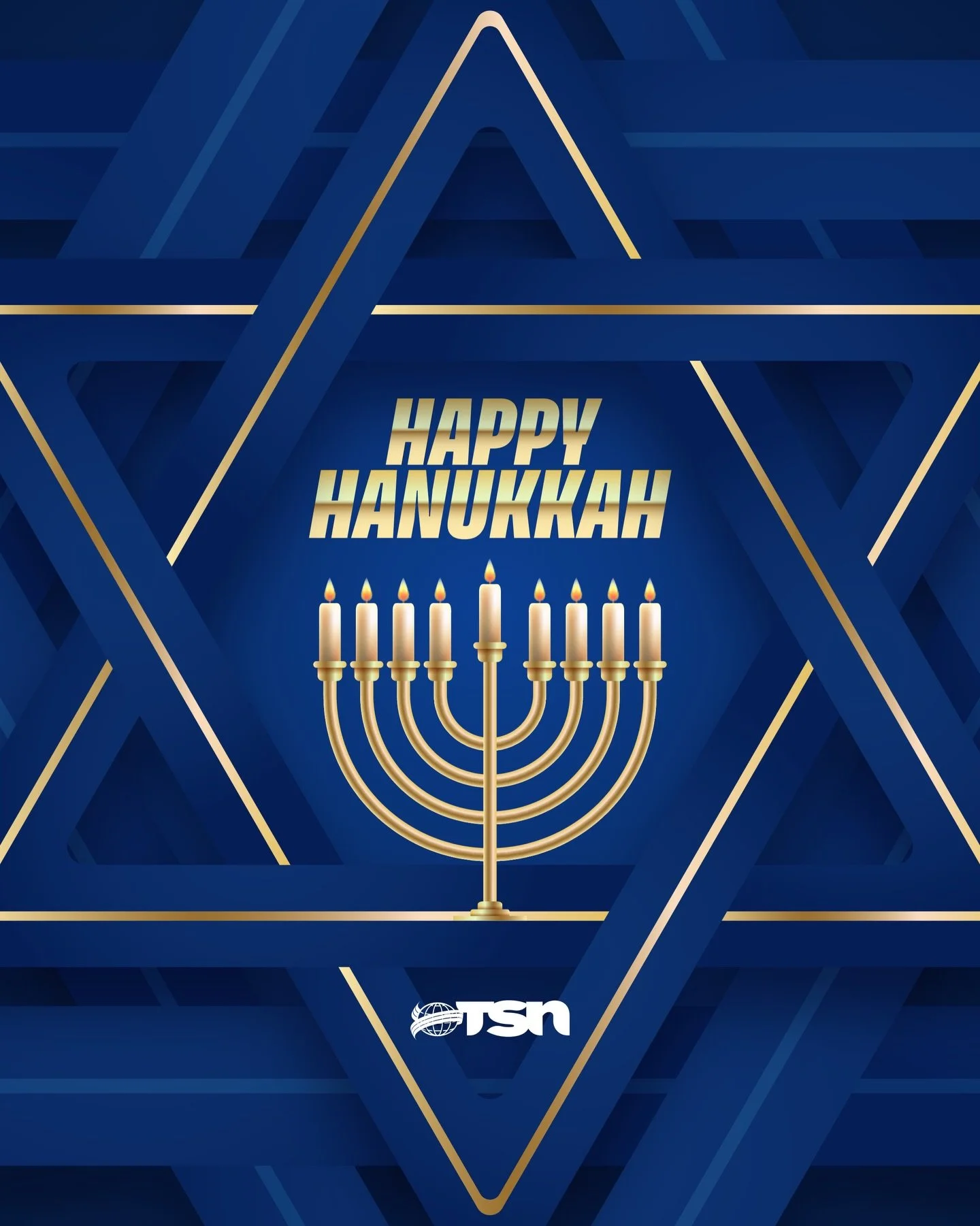 Happy Hanukkah from TSN to YOU! 🕎

#TheSpiritNetwork | #HappyHanukkah
